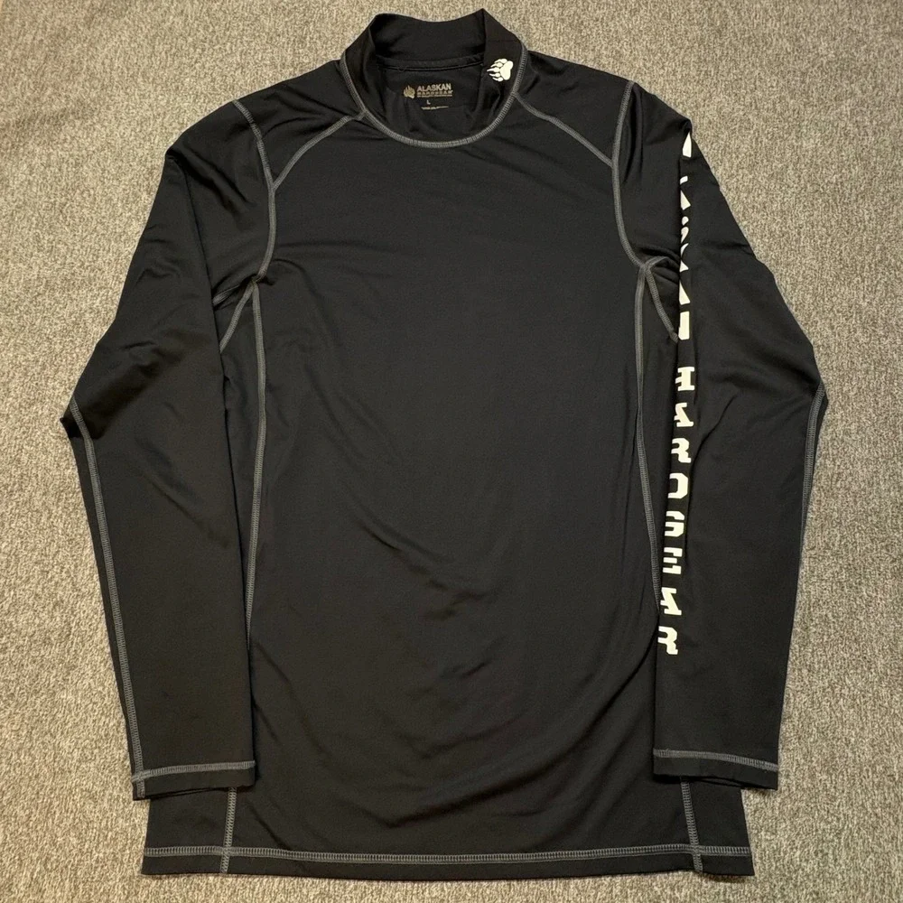 Alaskan Hardgear Duluth Trading Co Men's Alopex Mock Neck Long Sleeve Base Layer